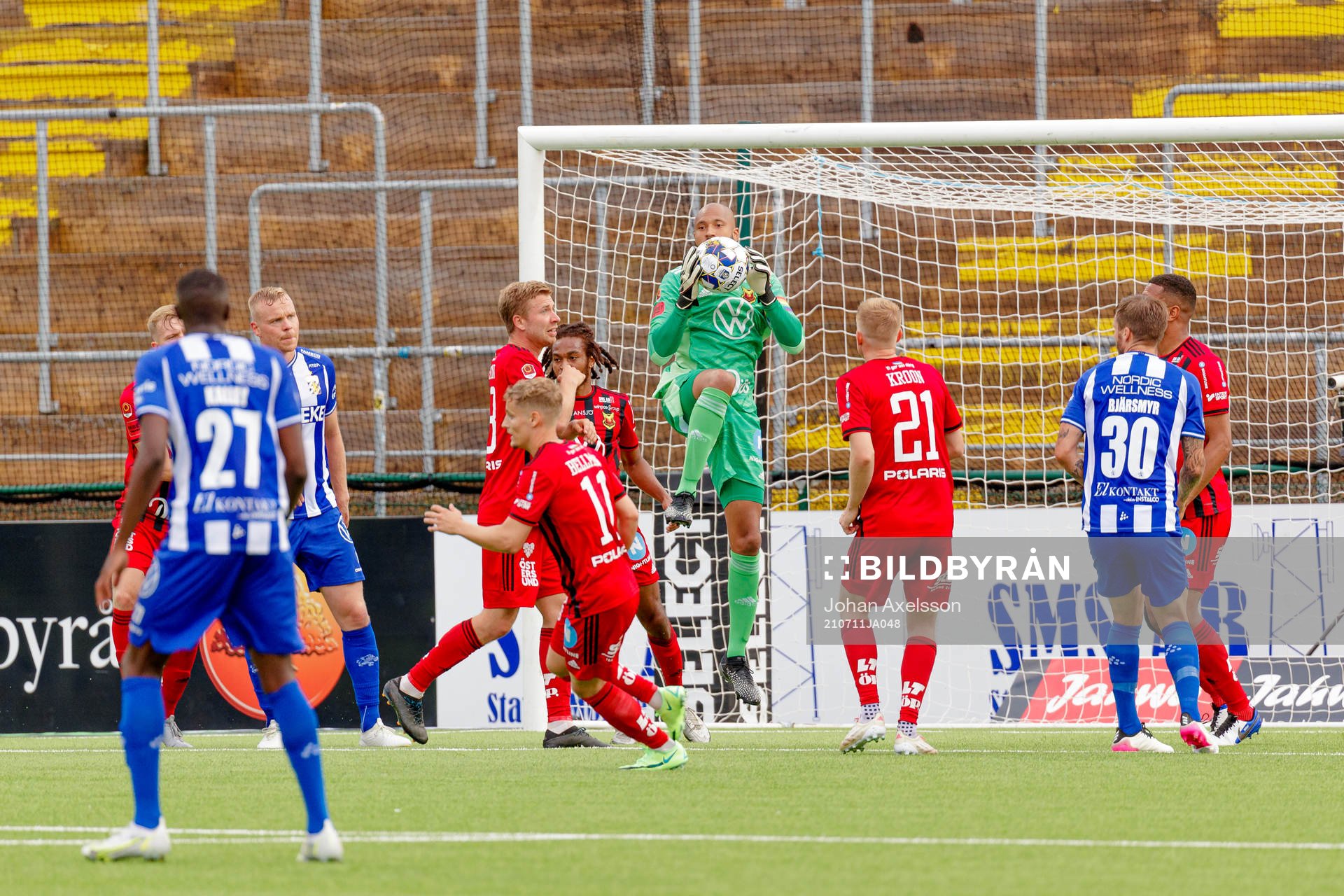 Östersunds målvakt Aly Keita