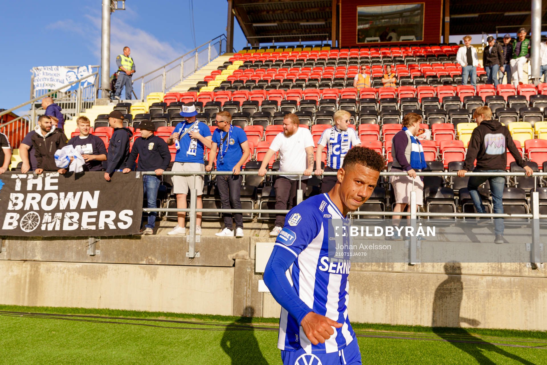 IFK Göteborgs Tobias Sana jublar