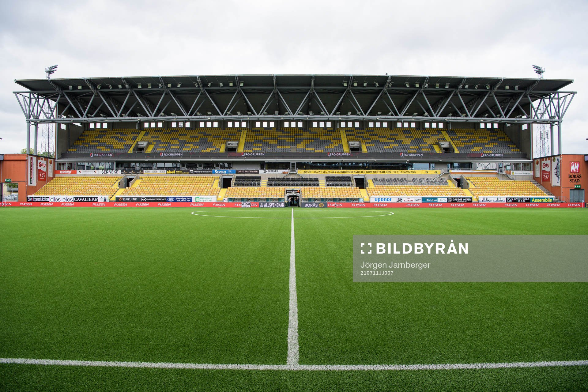Norra läktaren på Borås arena