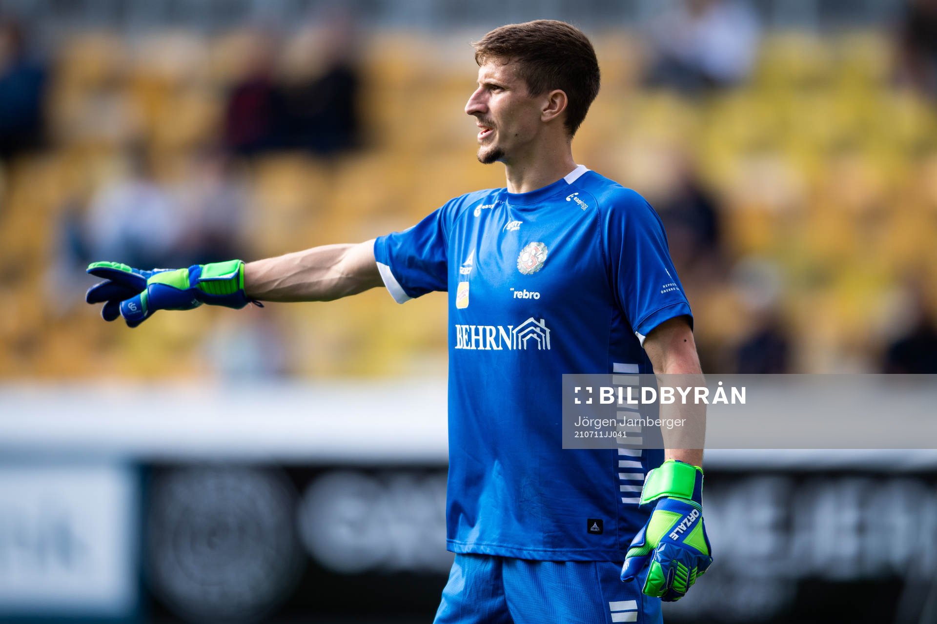 Örebros målvakt Bobby Allain