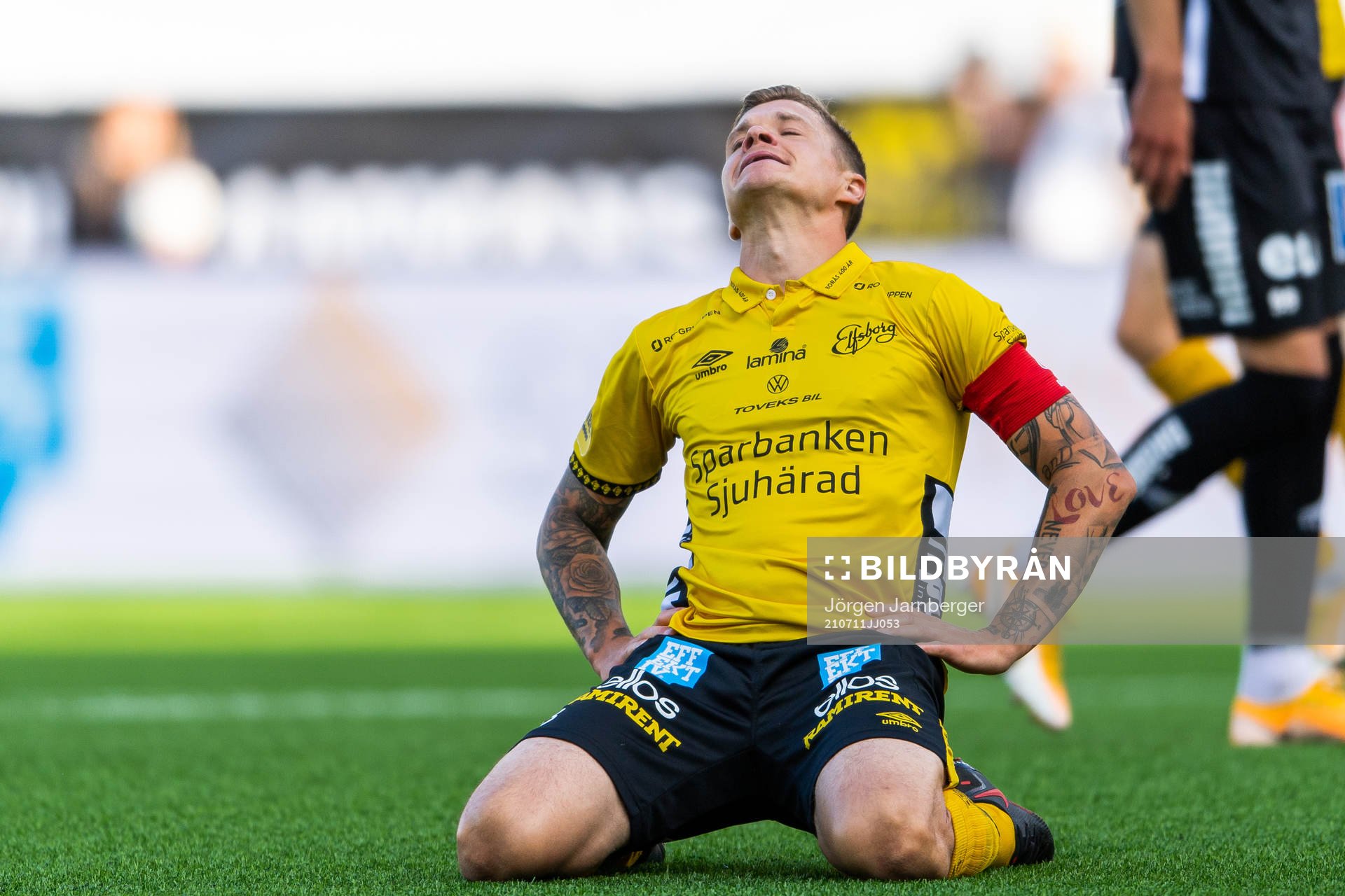 Elfsborgs Samuel Holmén deppar