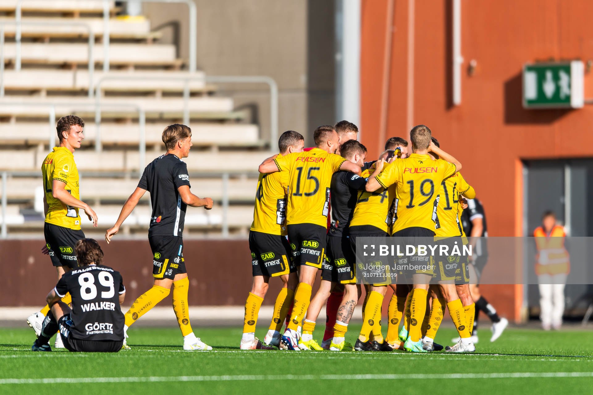 Elfsborgs spelare jublar