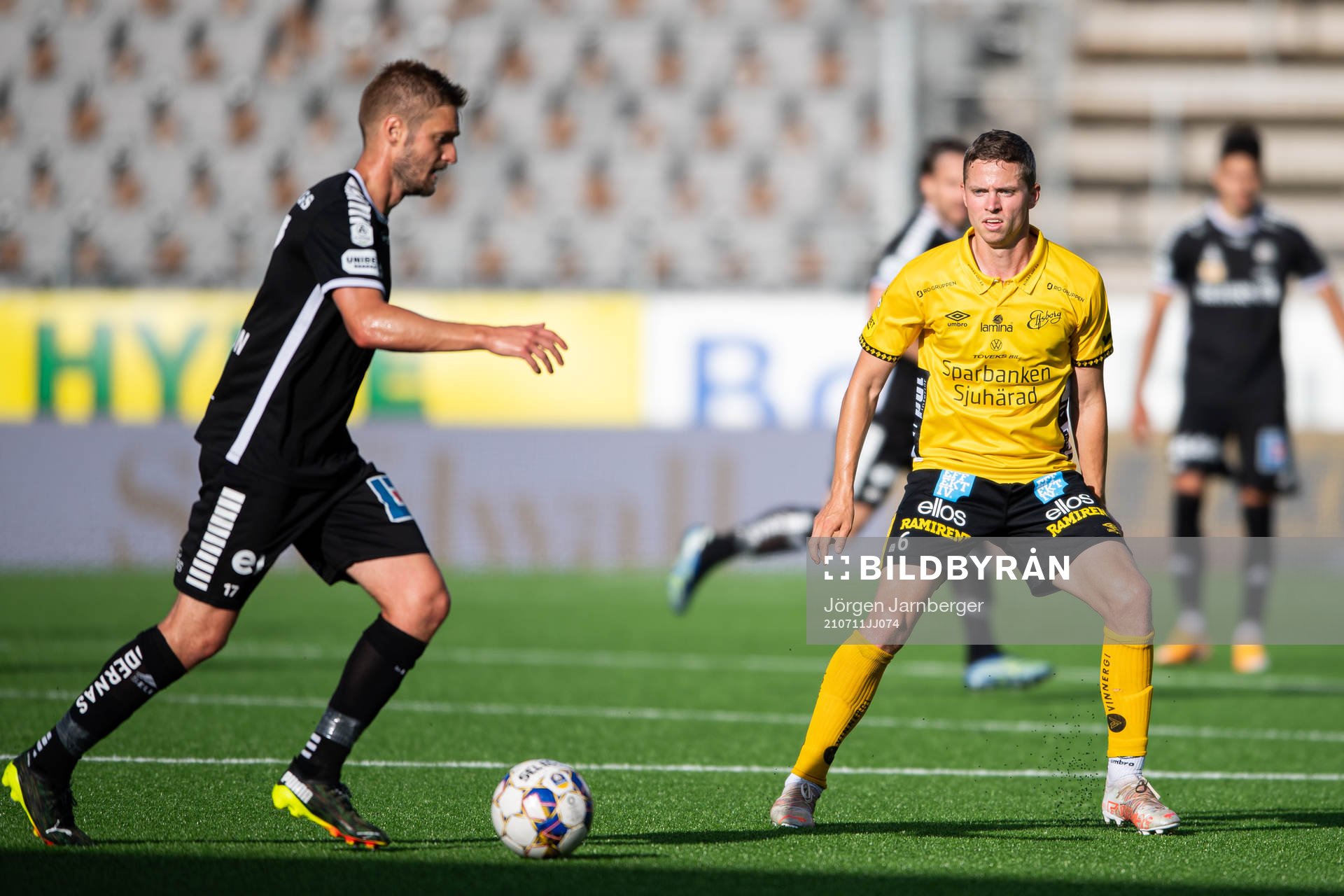 Elfsborgs André Rømer och Örebros Johan Mårtensson