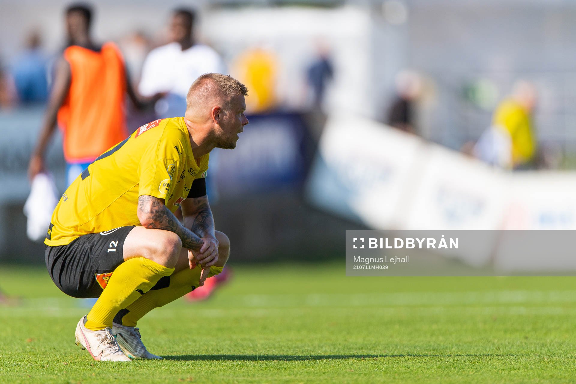 Mjällbys David Löfquist deppar