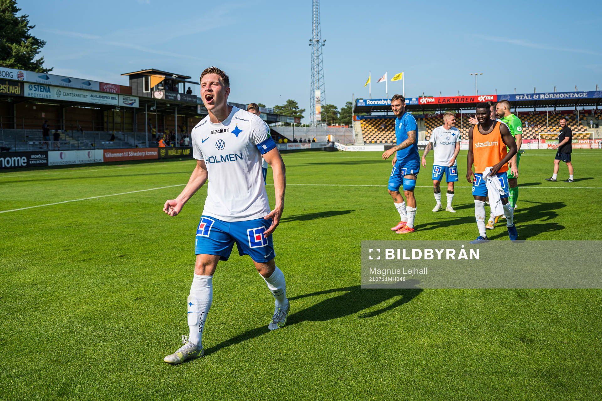 IFK Norrköpings Alexander Fransson jublar