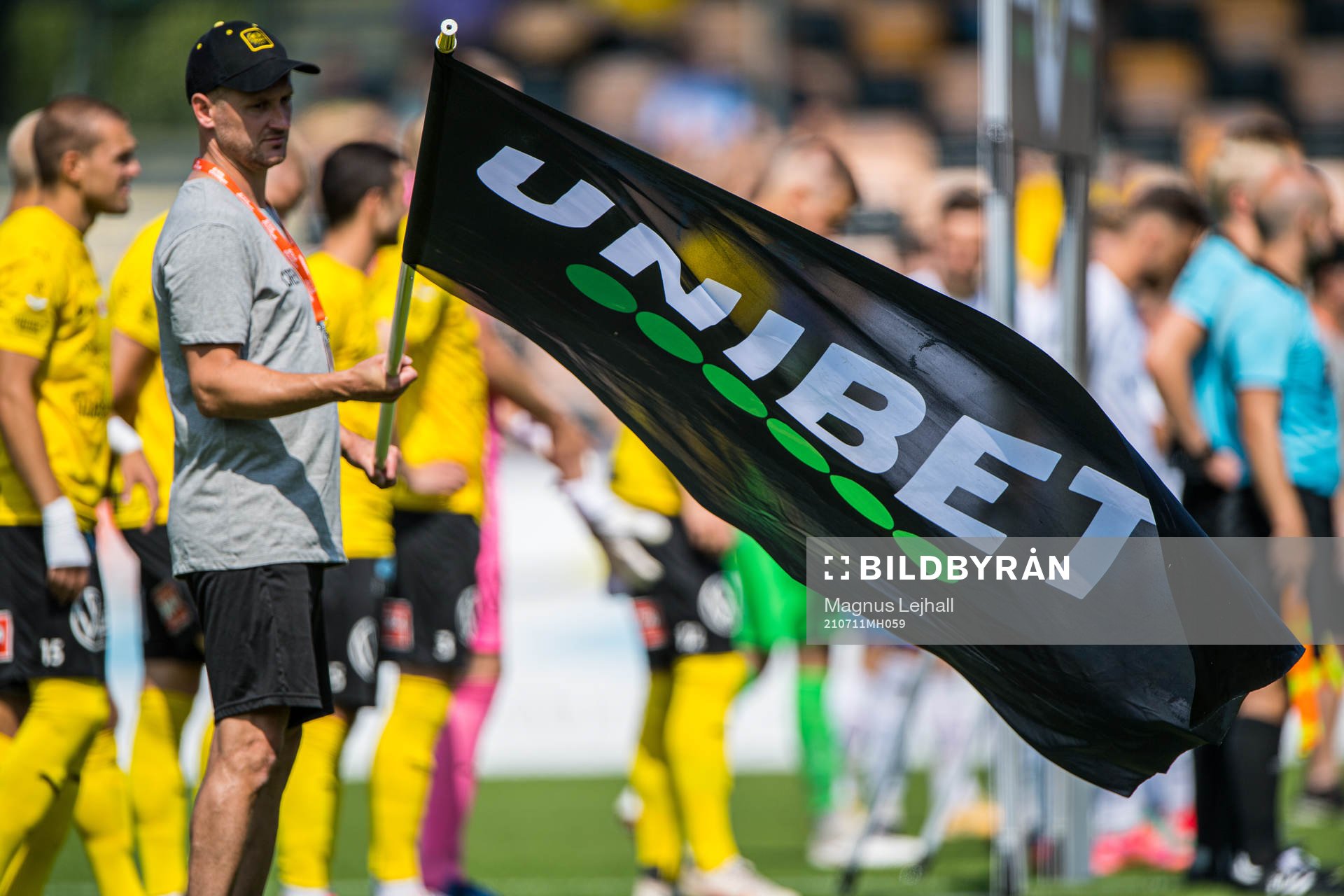 Flagga med Unibet