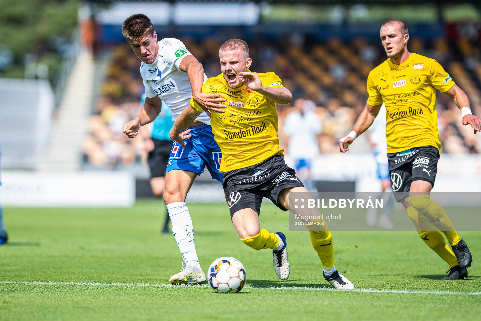 IFK Norrköpings Carl Björk och Mjällbys Eric Björkander