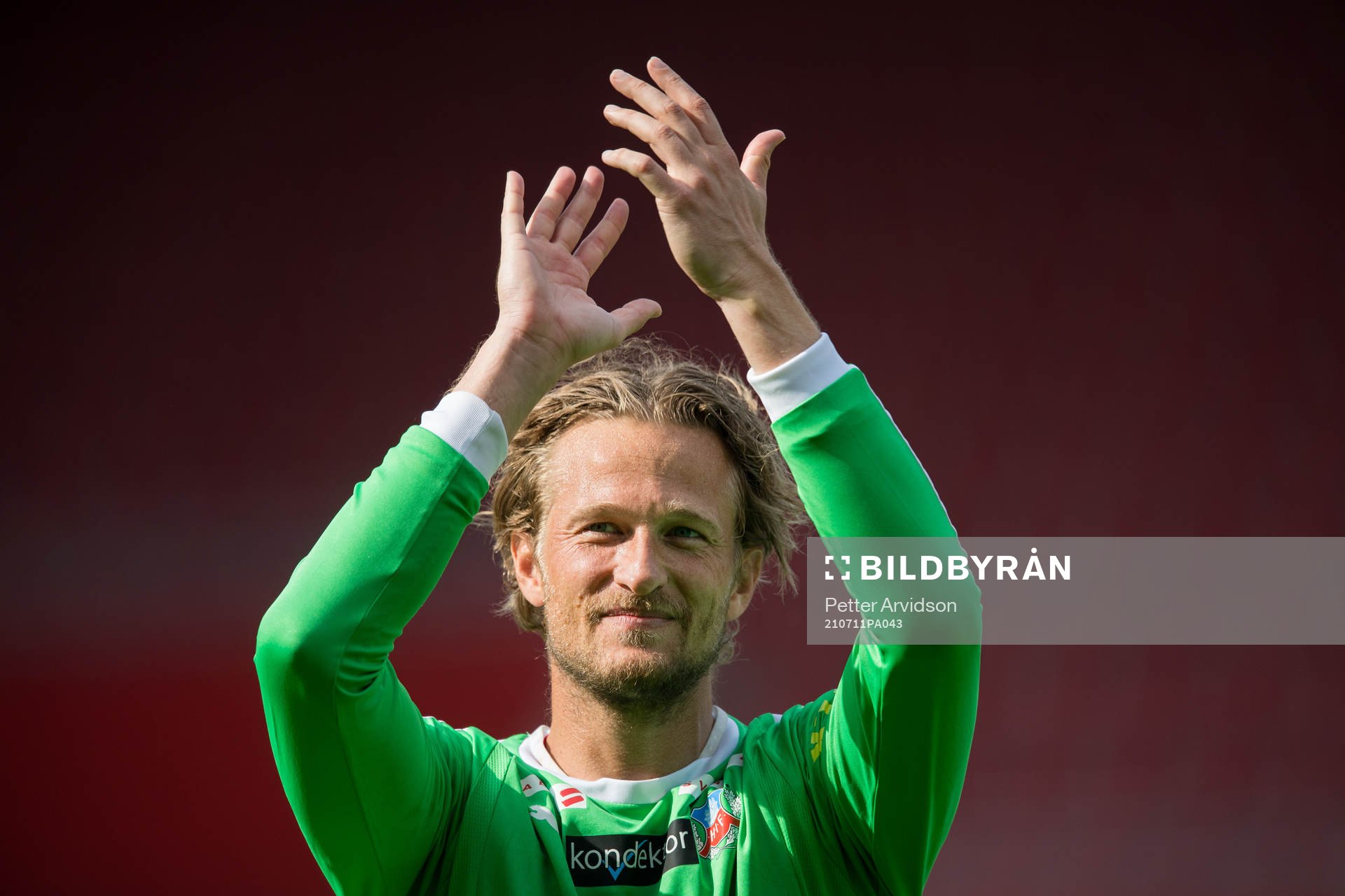 Helsingborgs målvakt Anders Lindegaard