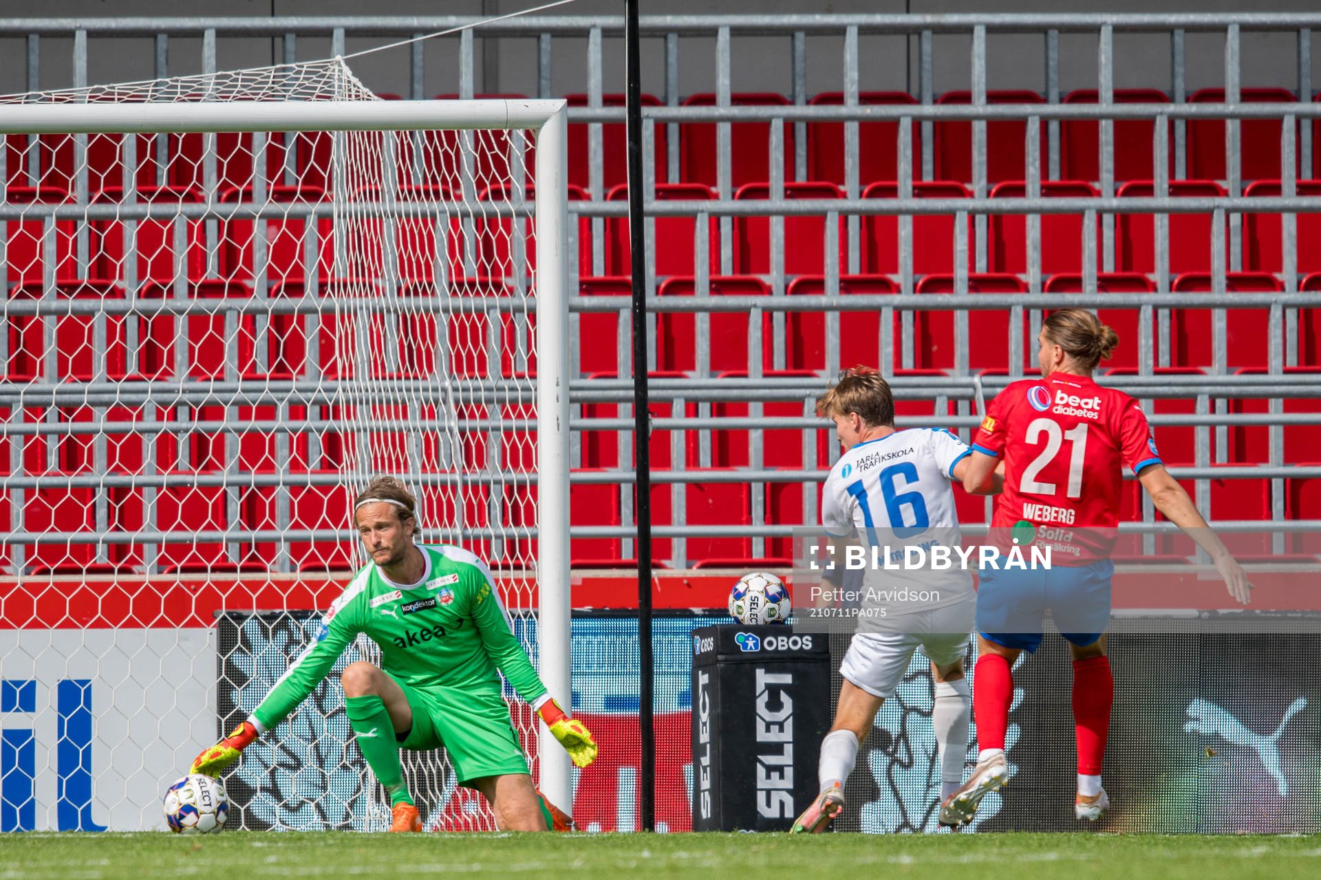 Akropolis Marcus Burman med avslut mot Helsingborgs