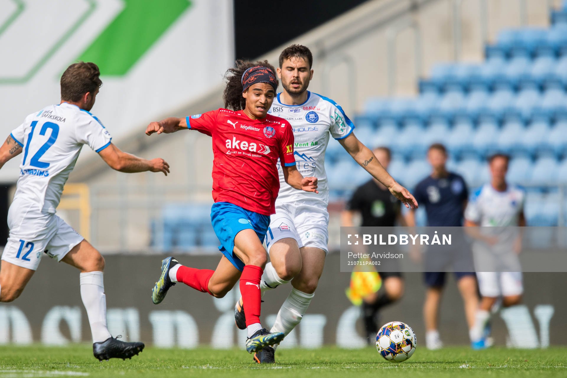 Helsingborgs Adam Kaied och Akropolis Astrit Ajdarevic