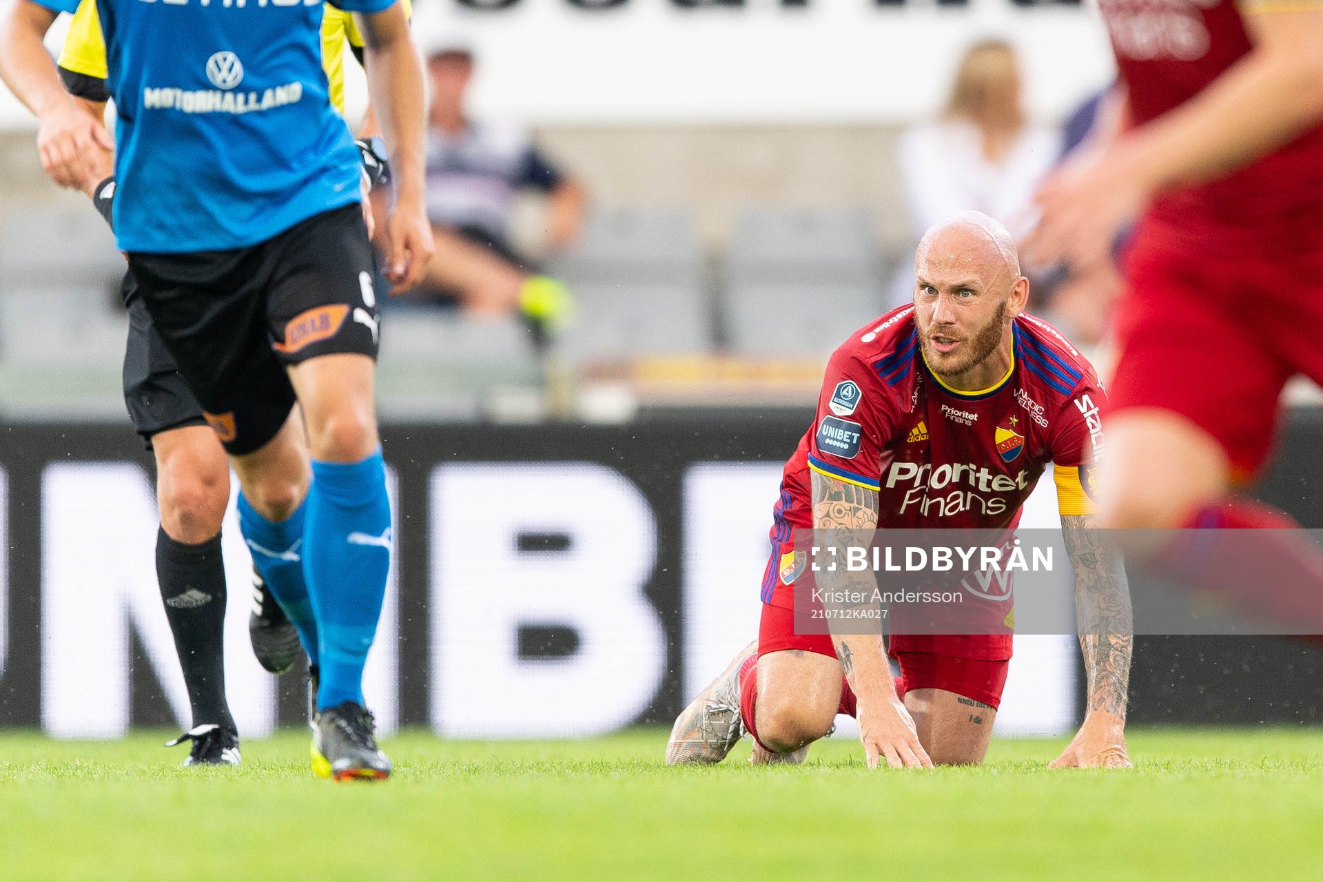 Djurgårdens Magnus Eriksson deppar
