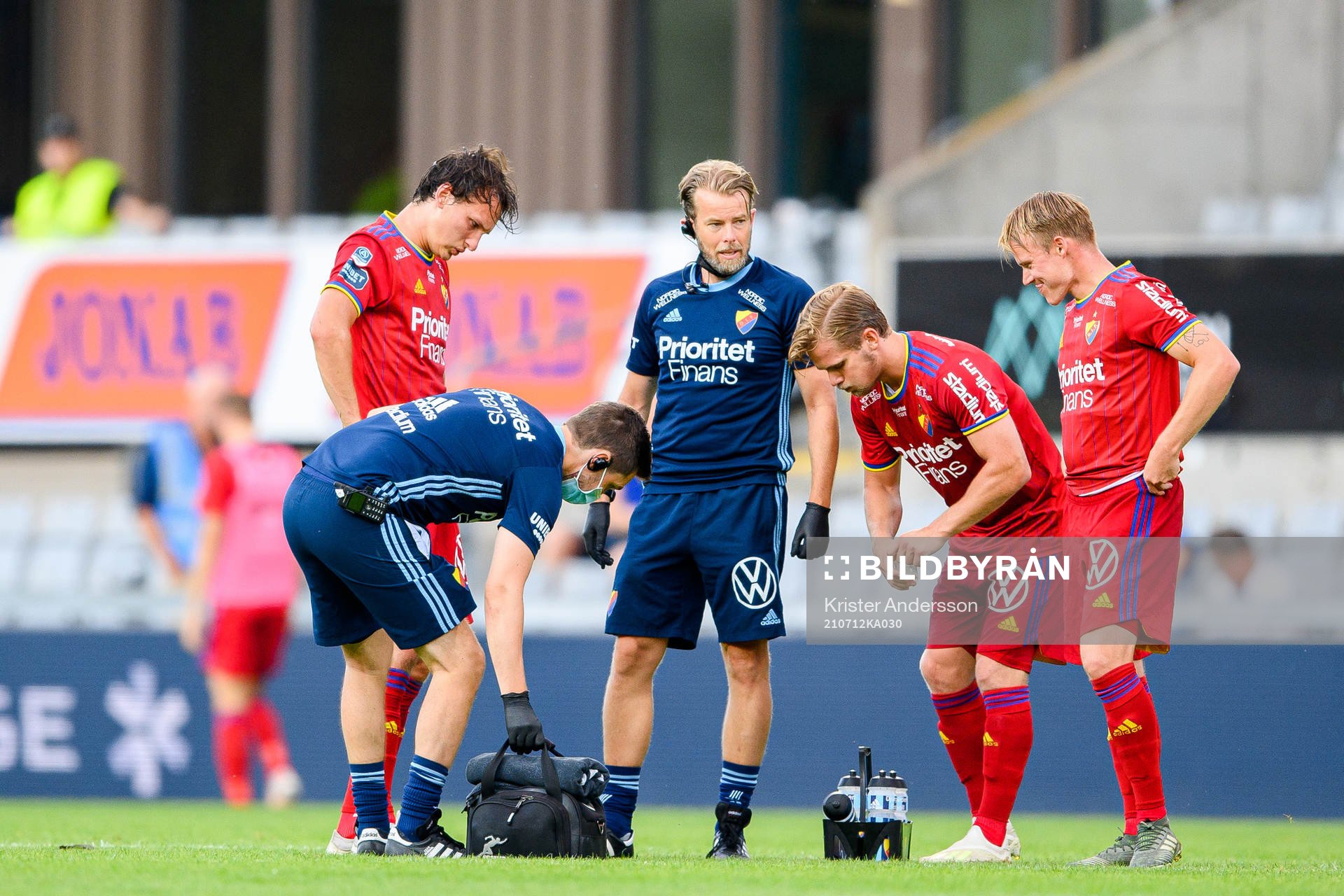 Djurgårdens Hjalmar Ekdal får vård