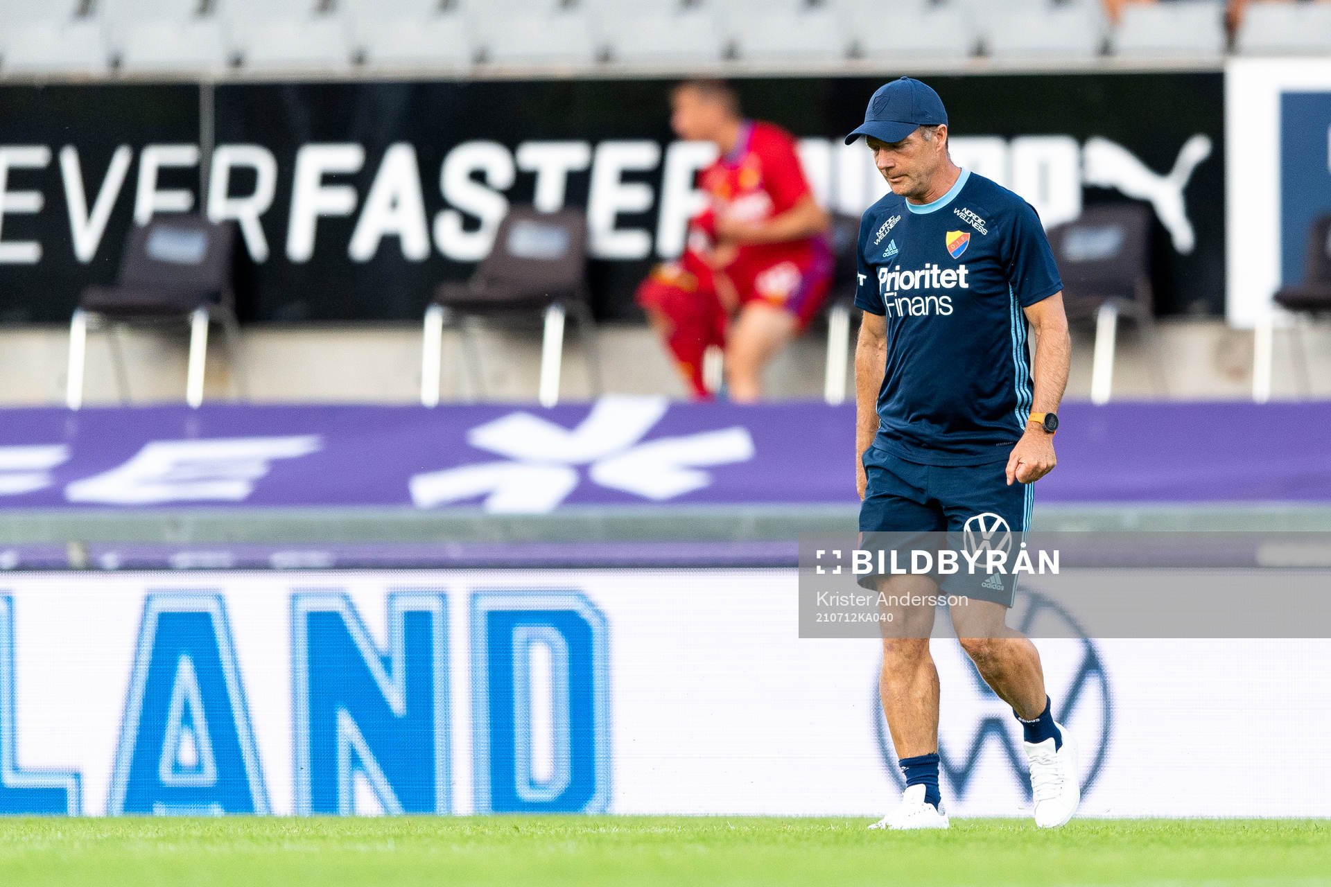 Djurgårdens tränare Kim Bergstrand