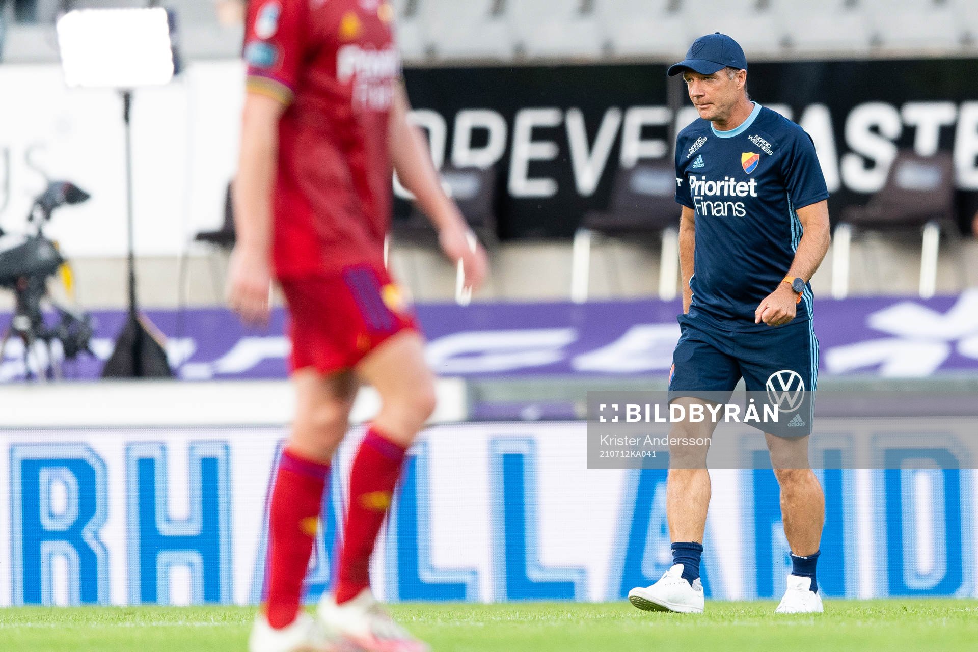 Djurgårdens tränare Kim Bergstrand