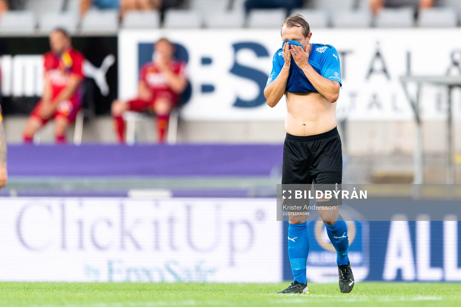 Halmstads Joel Allansson deppar