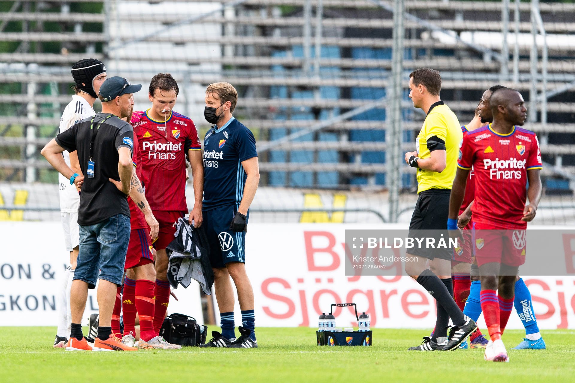 Djurgårdens Hjalmar Ekdal får vård