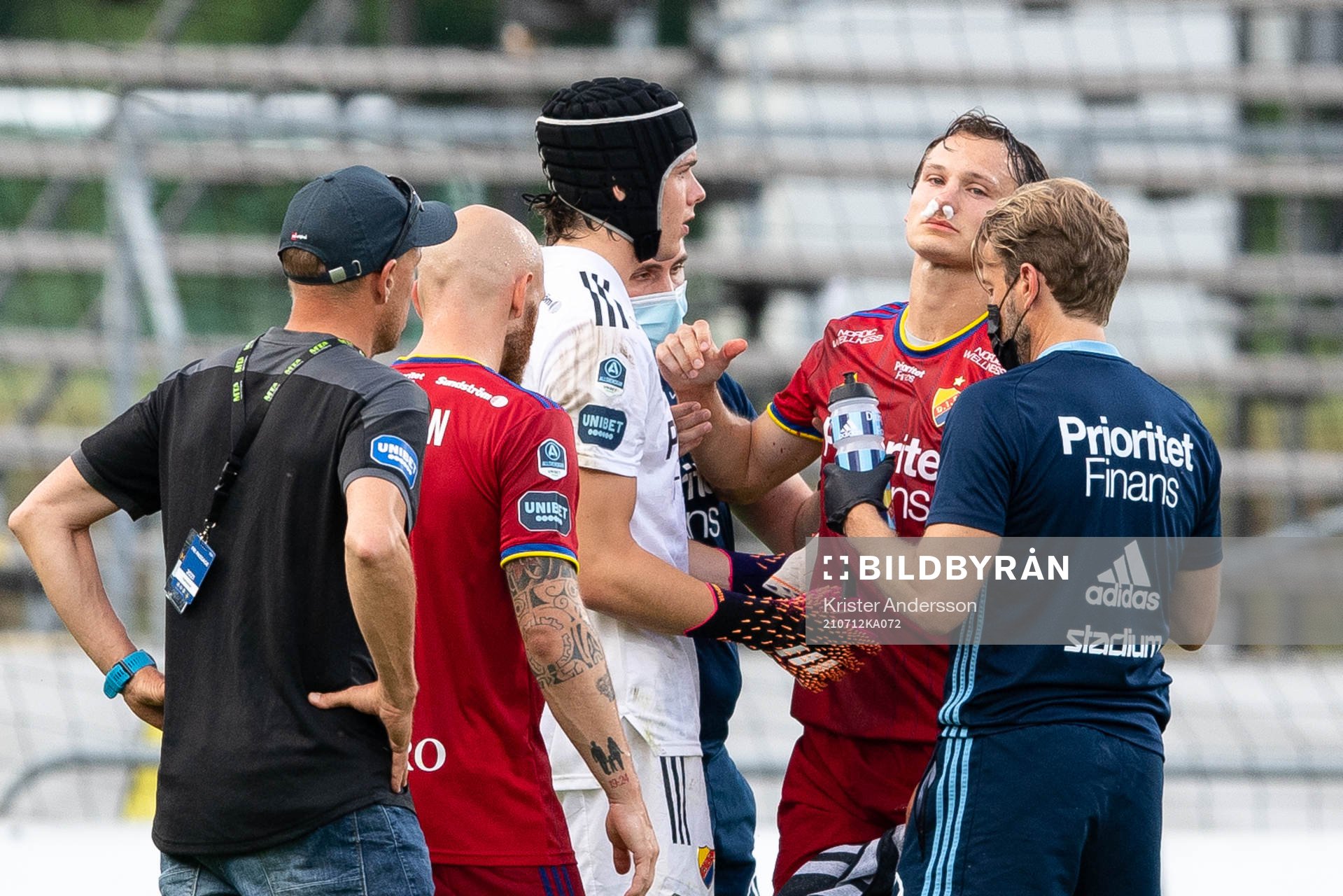 Djurgårdens Hjalmar Ekdal får vård