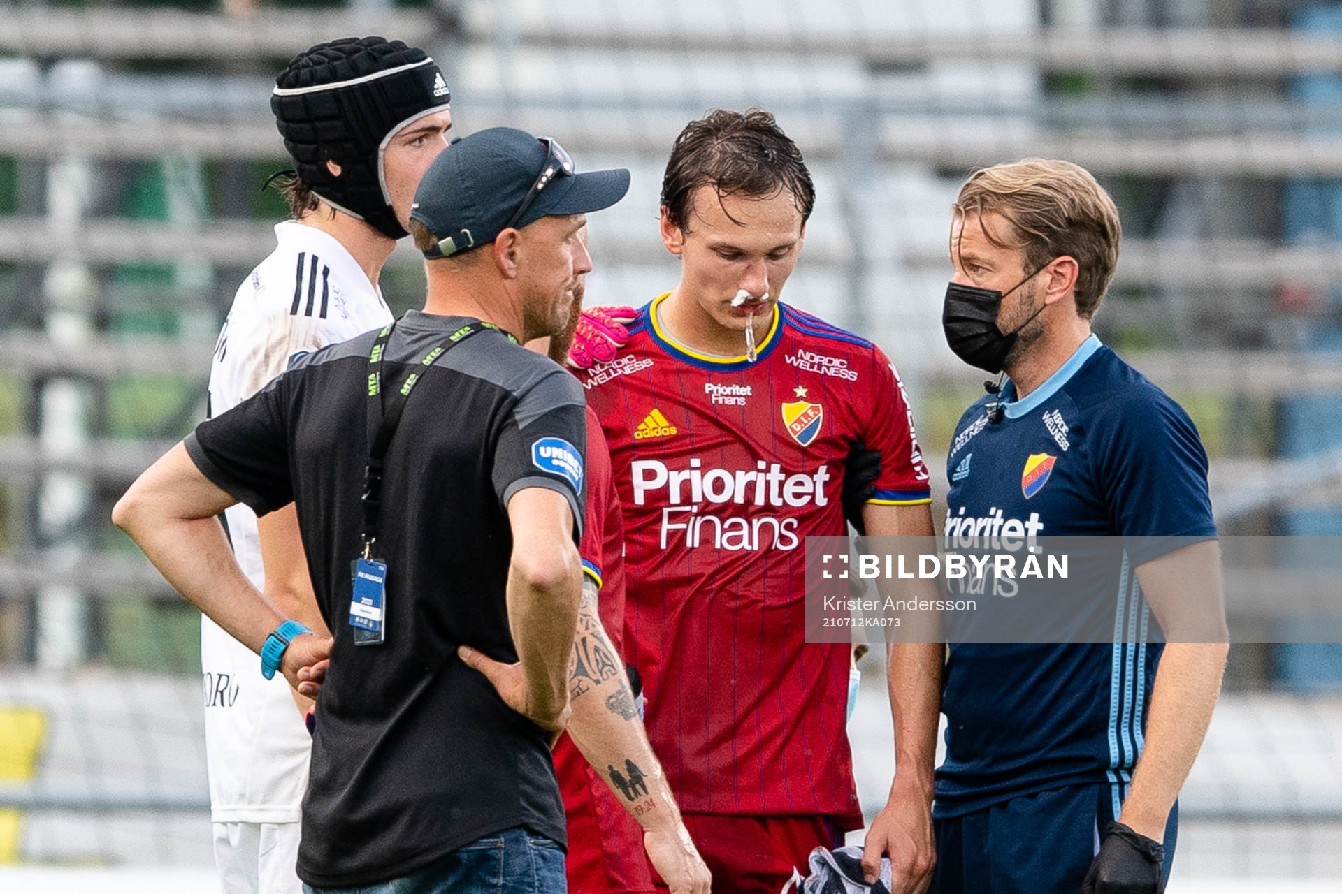Djurgårdens Hjalmar Ekdal får vård