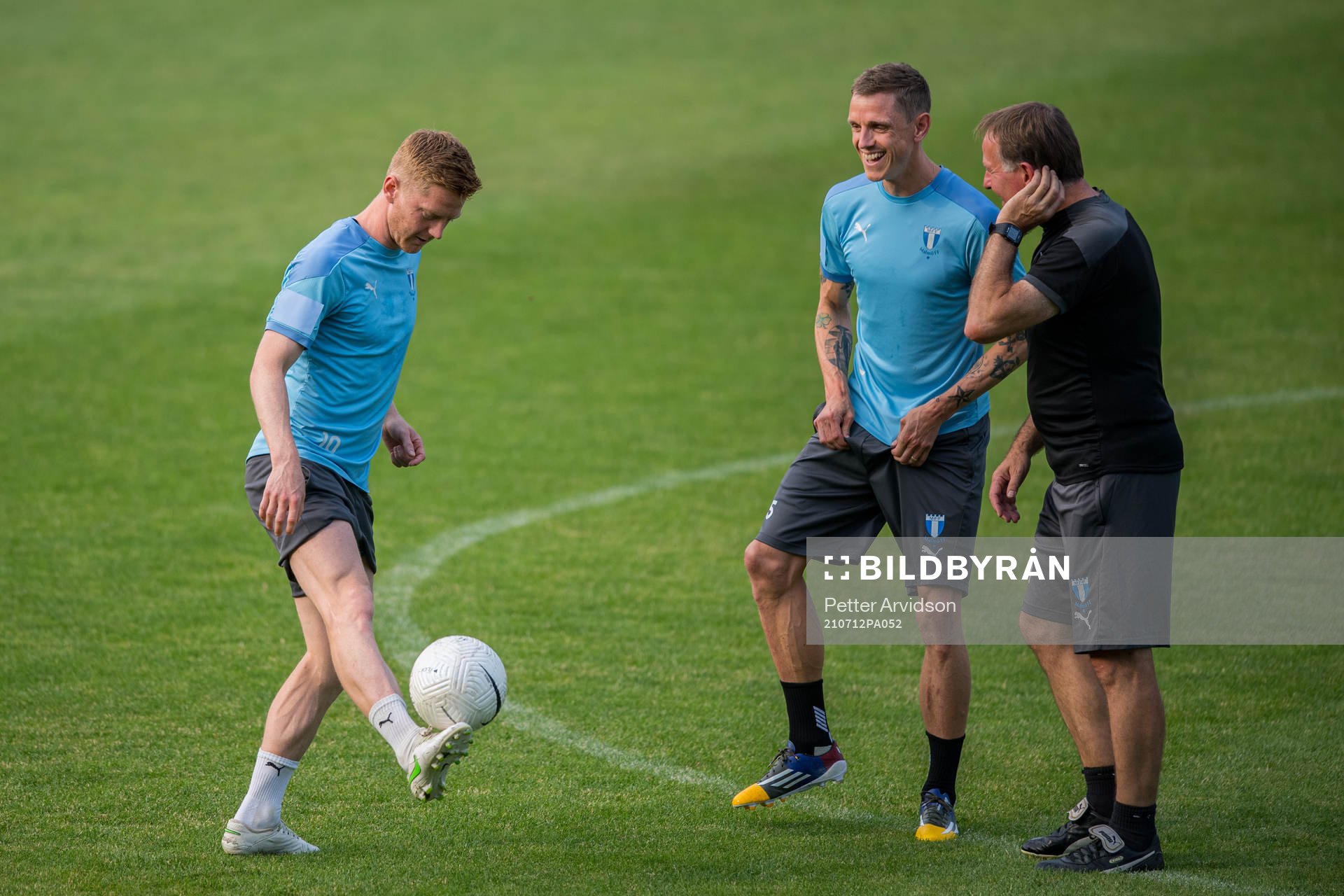 Anders Christiansen, Sören Rieks and Remy Reijnierse,