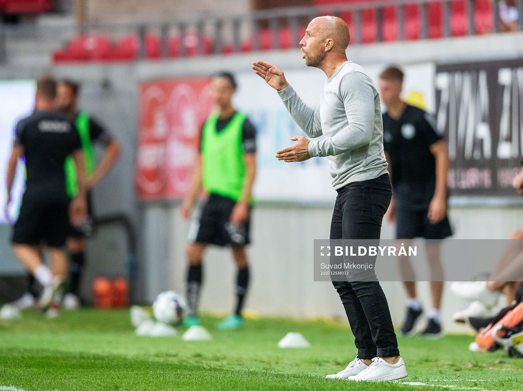 Kalmars tränare Henrik Rydström