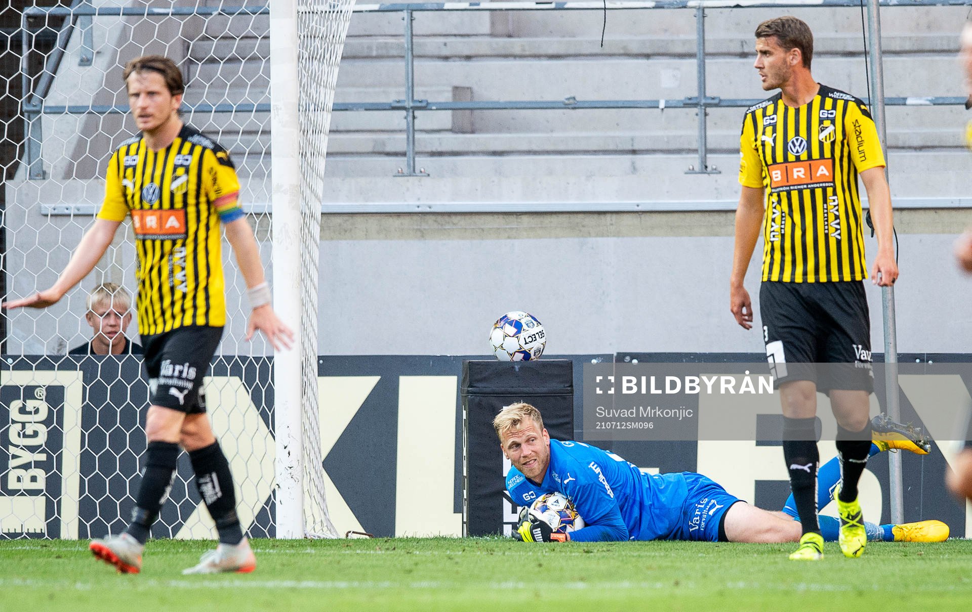 Häckens målvakt Peter Abrahamsson
