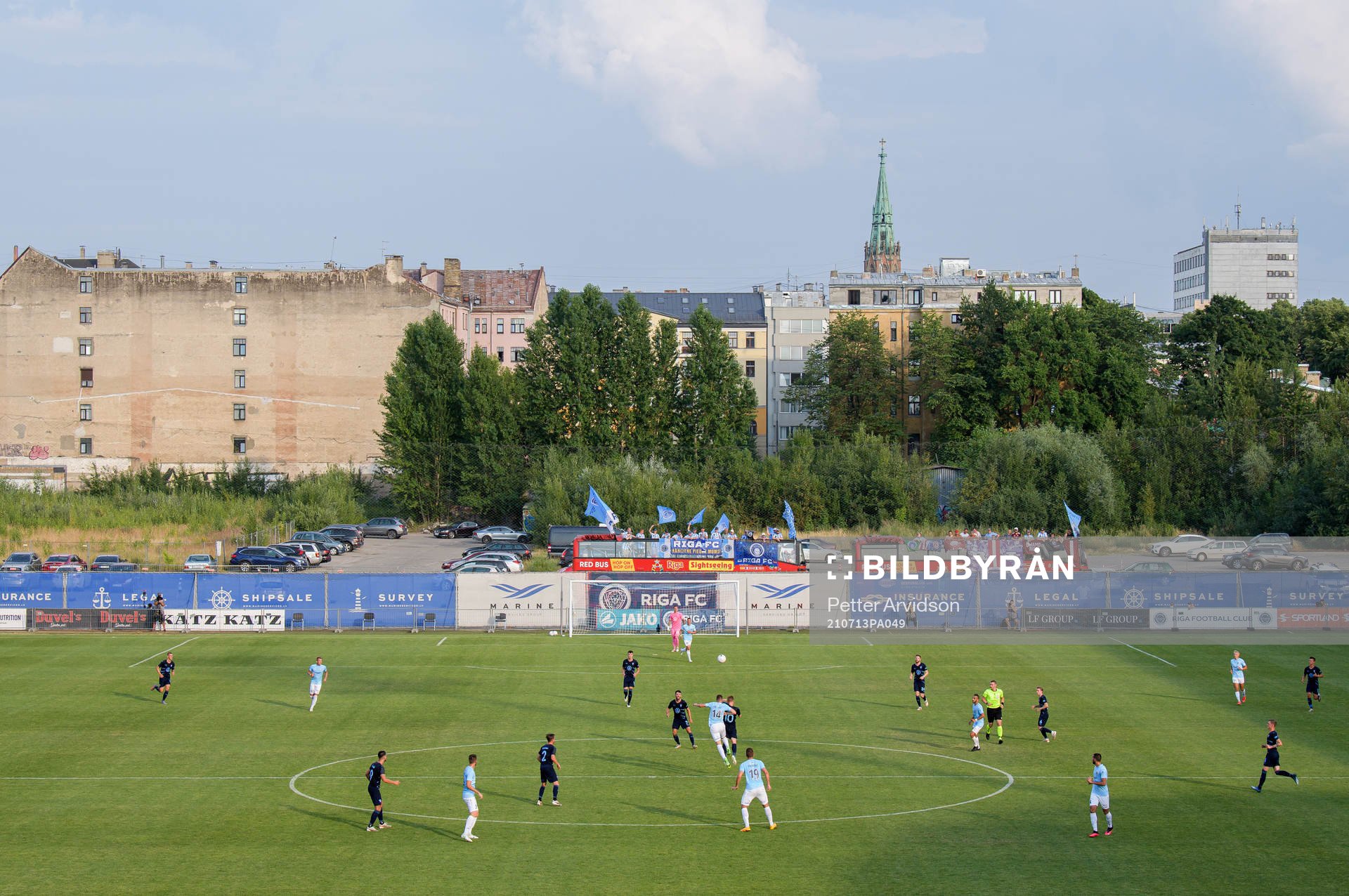 General view of Skonto Stadium