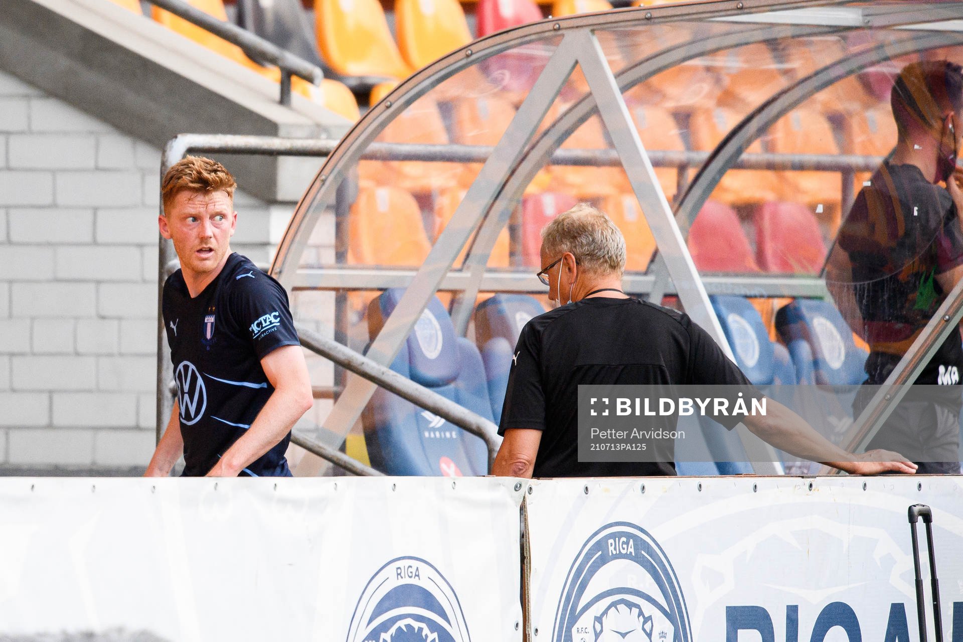Anders Christiansen of Malmö FF in pain