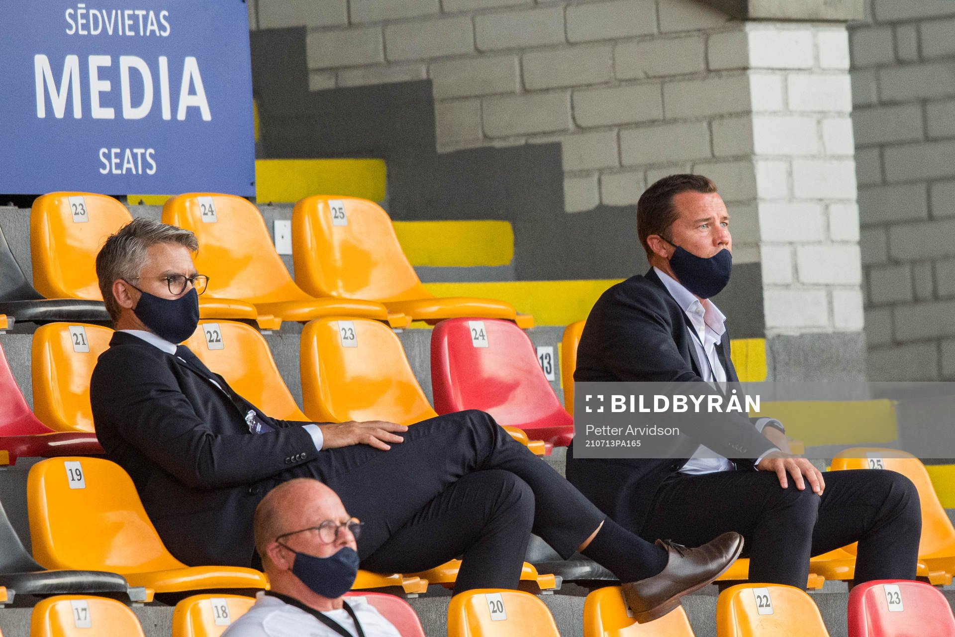 Niclas Carlnén, CEO and Daniel Andersson, head of sports