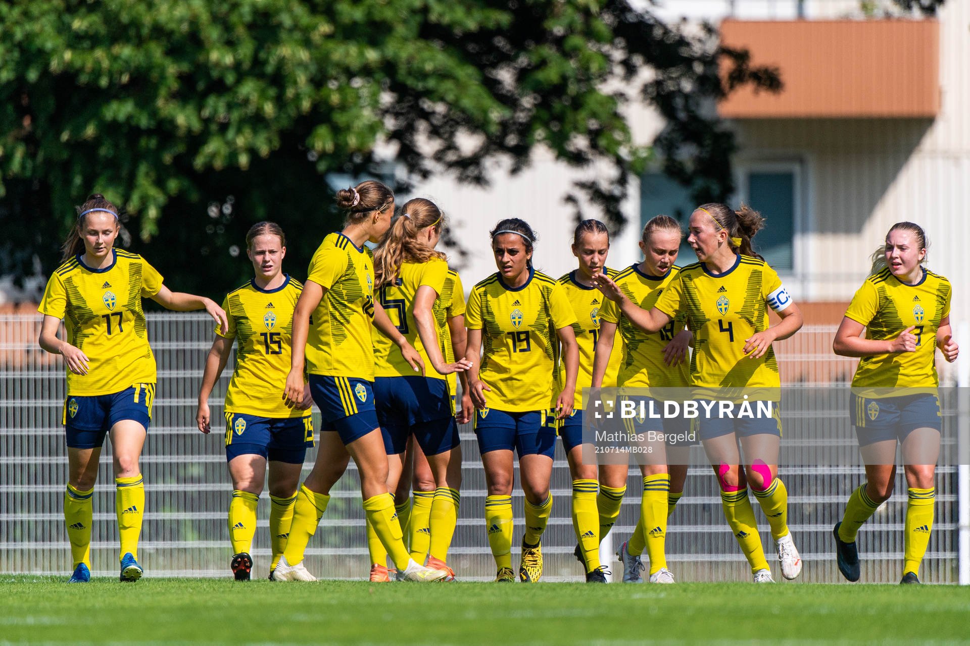 s Alice Söndergaard, Fiona Eriksson, Sofia Reidy, Emilia