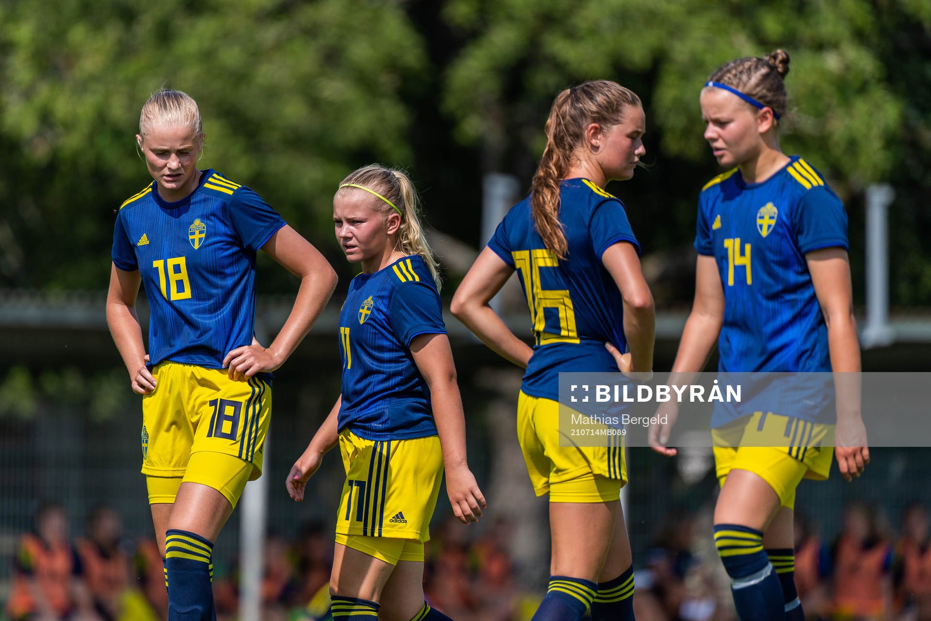 s Hanna Stenberg, Matilda Nilden, Svea Renberg och Chloe