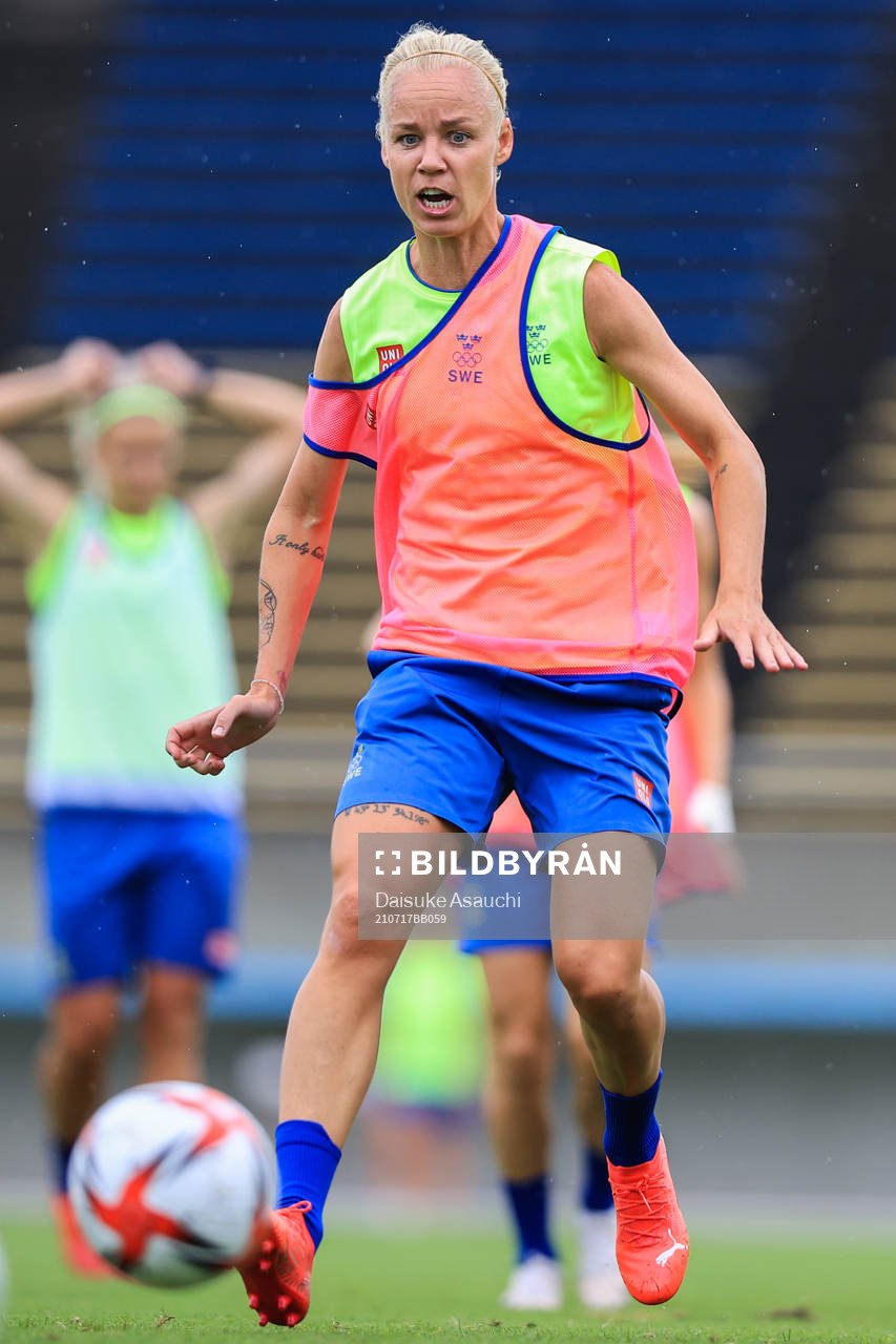 Caroline Seger of the Swedish national women’s football