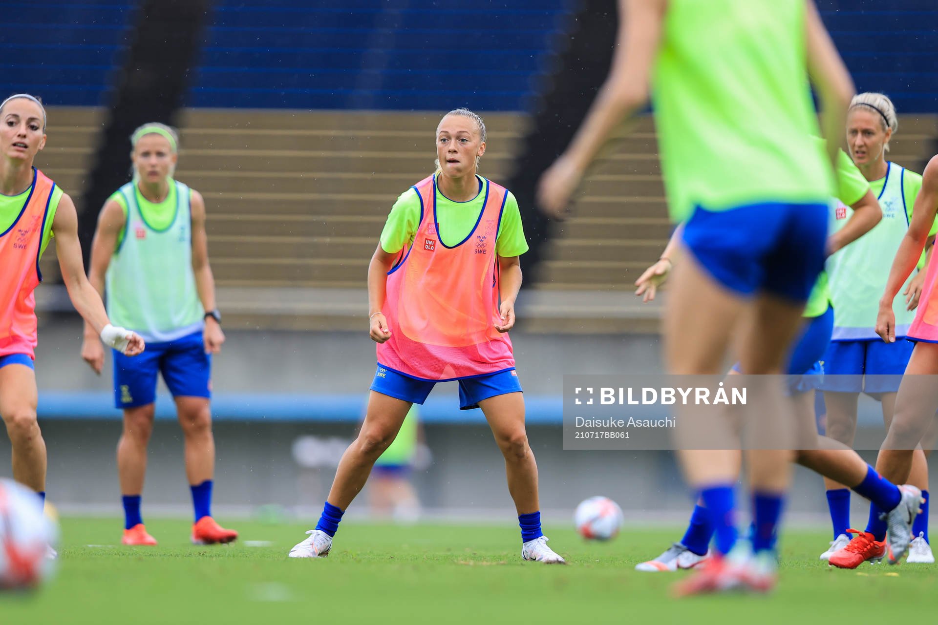 Hanna Bennison of the Swedish national women’s football