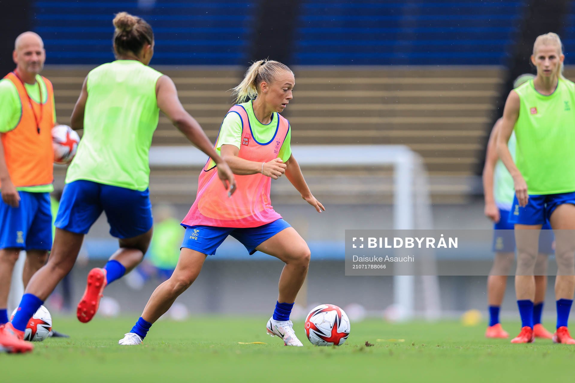 Hanna Bennison of the Swedish national women’s football