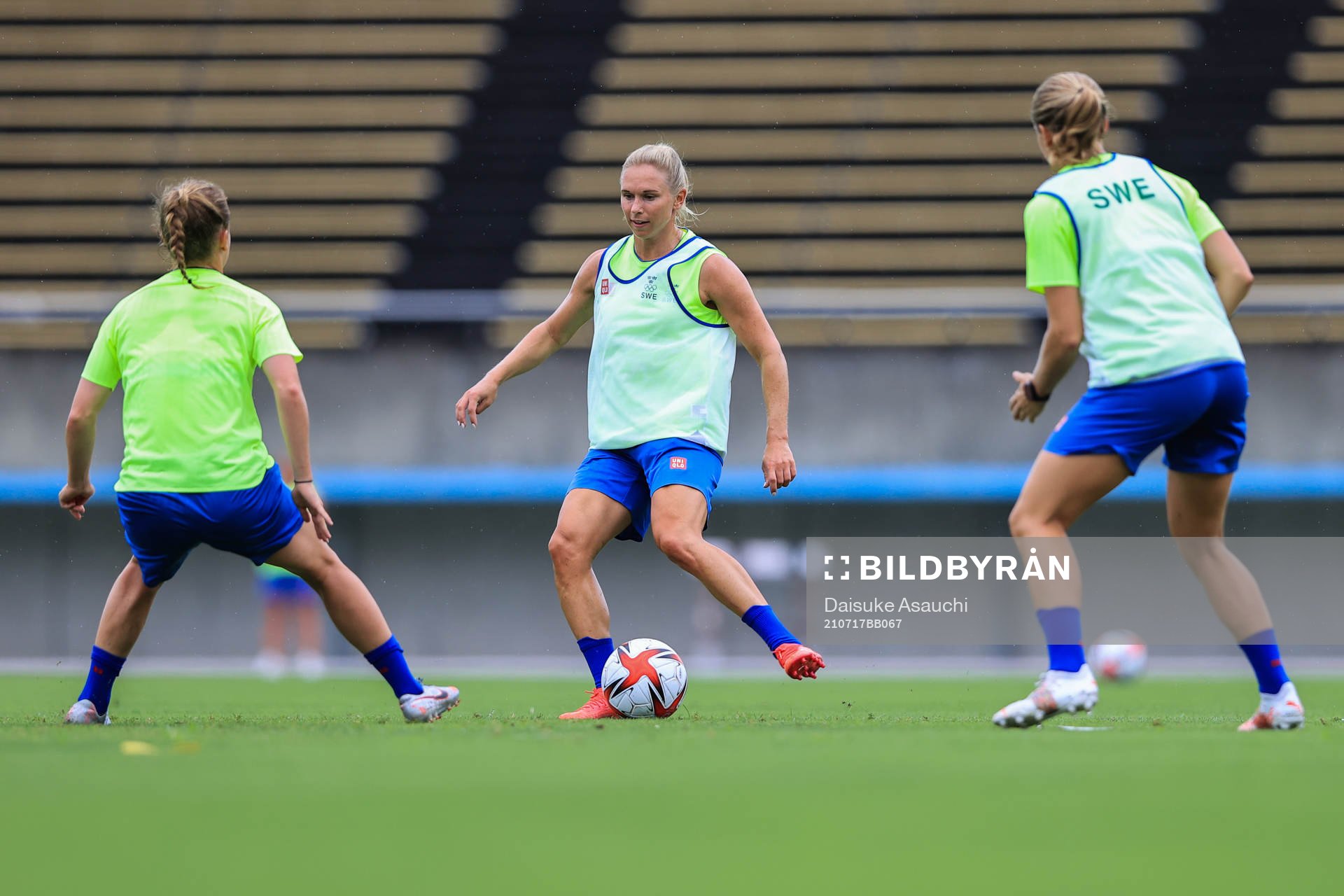 Jonna Andersson of the Swedish national women’s football