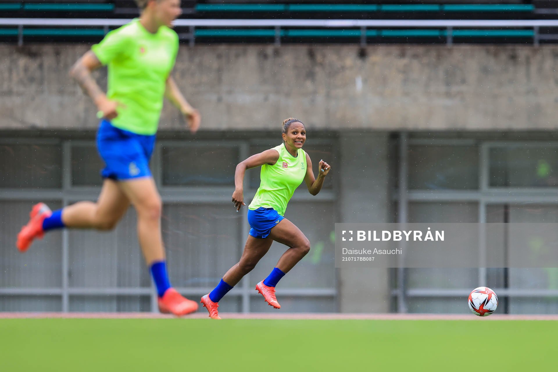 Madelen Janogy of the Swedish national women’s football