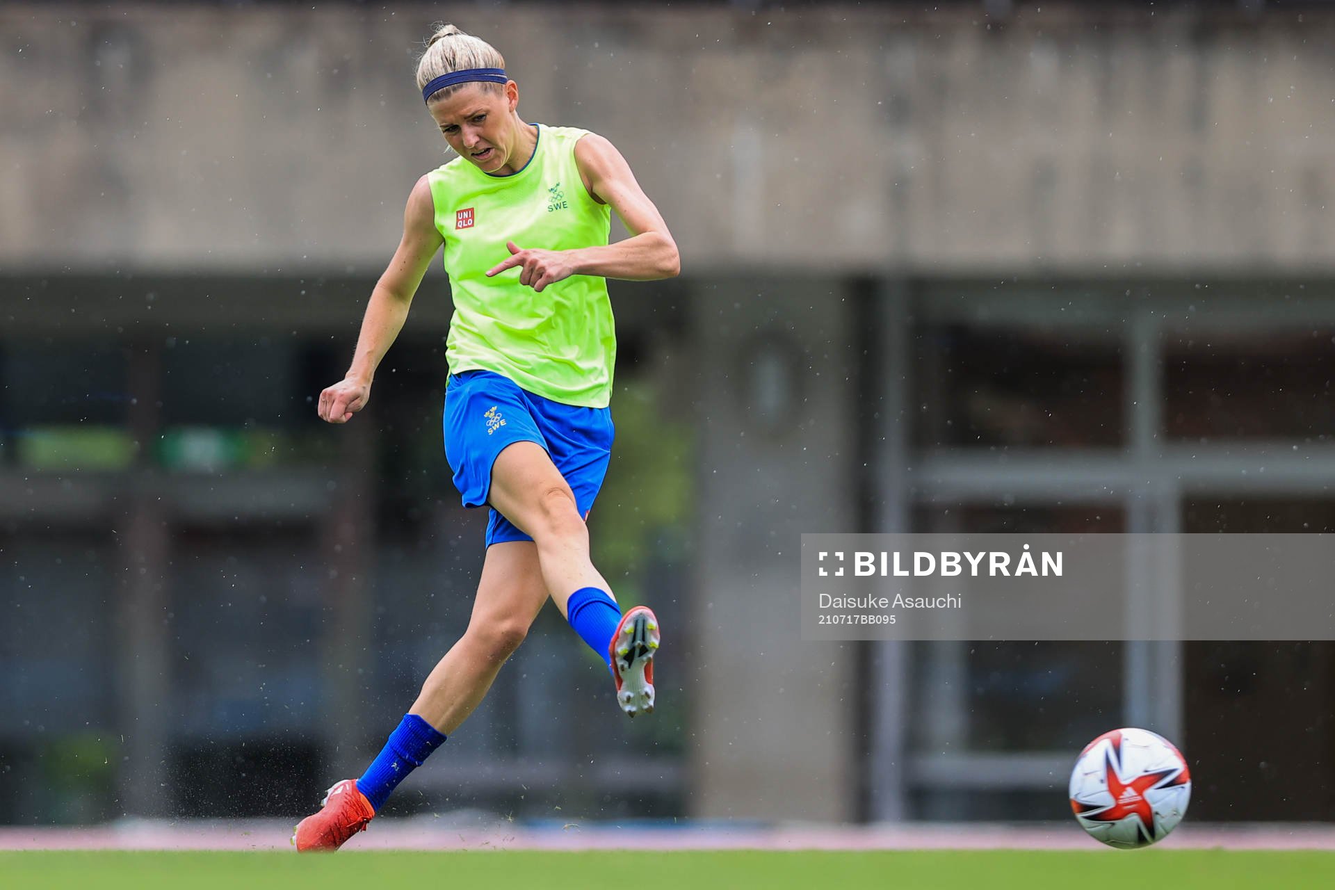 Olivia Schough of the Swedish national women’s football