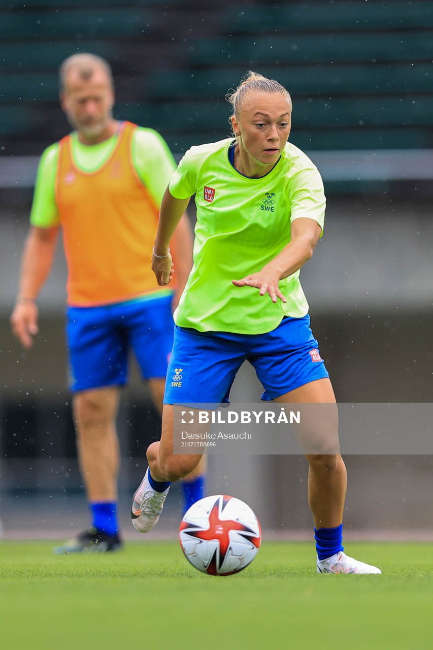 Hanna Bennison of the Swedish national women’s football