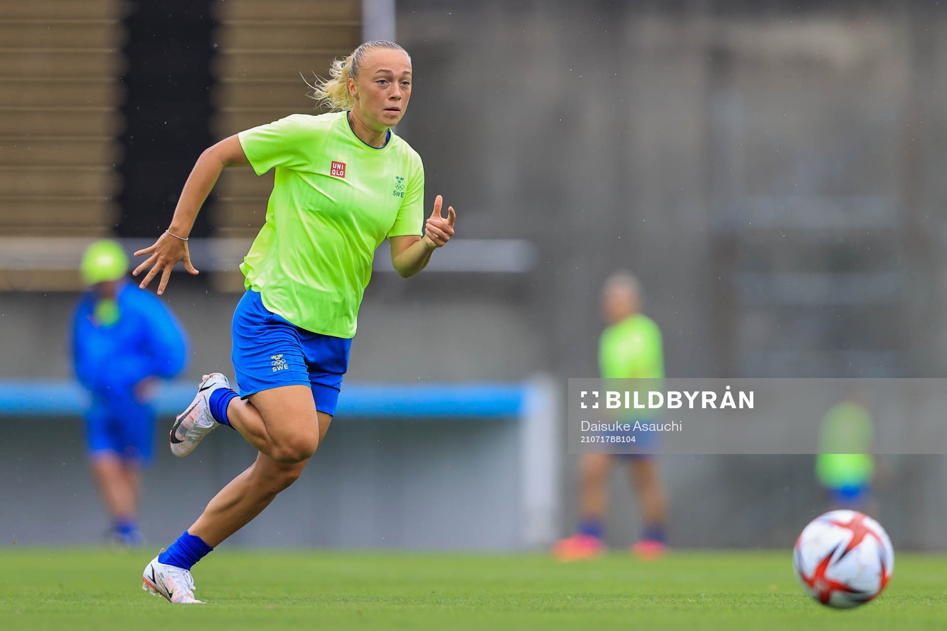 Hanna Bennison of the Swedish national women’s football