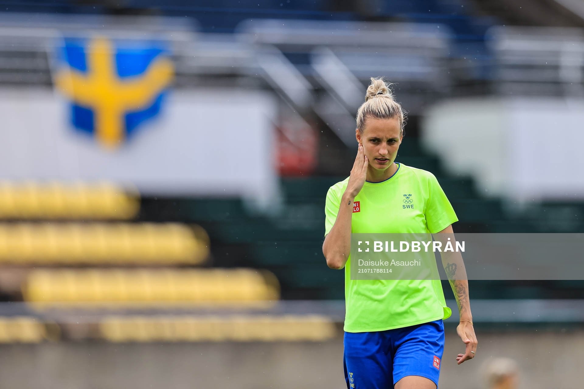 Nathalie Björn of the Swedish national women’s football