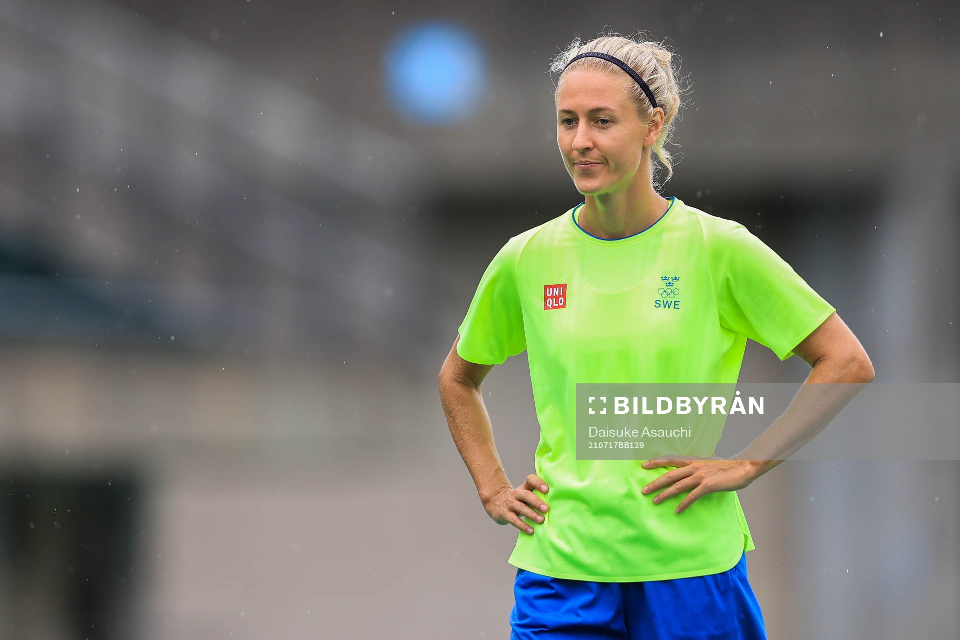 Emma Kullberg of the Swedish national women’s football