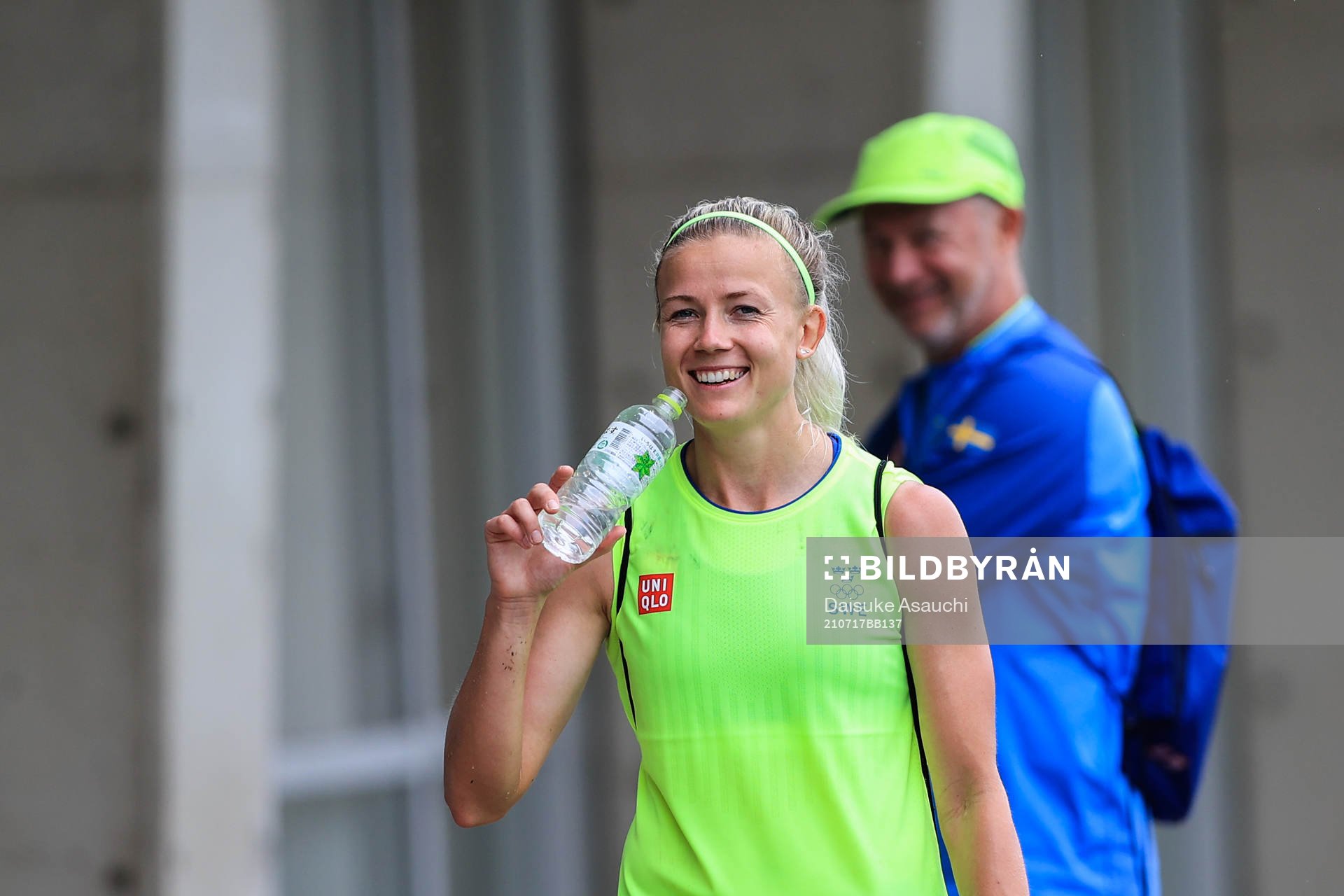 Hanna Glas of the Swedish national women’s football team