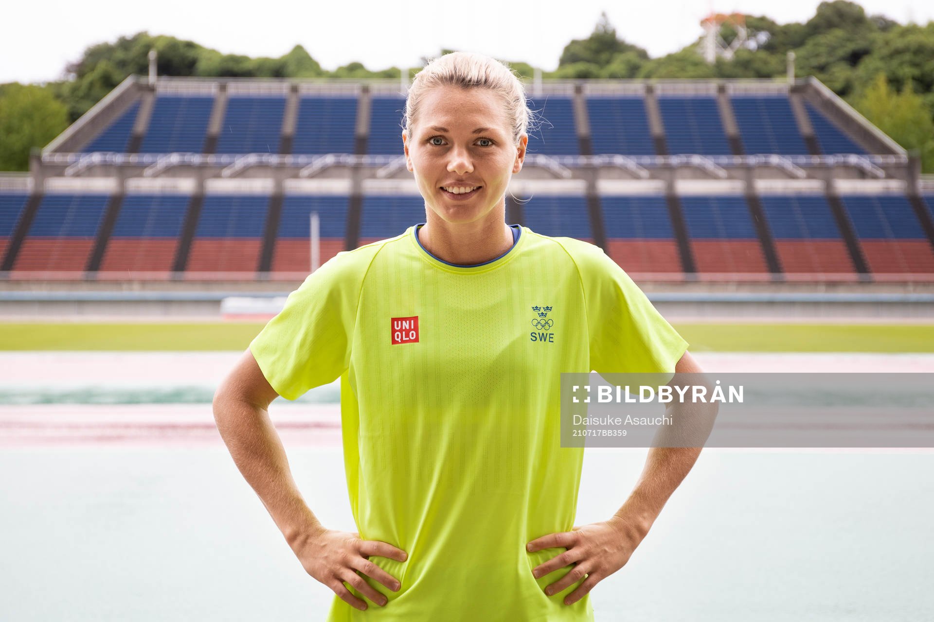 Hanna Falk of the Swedish national women’s football team