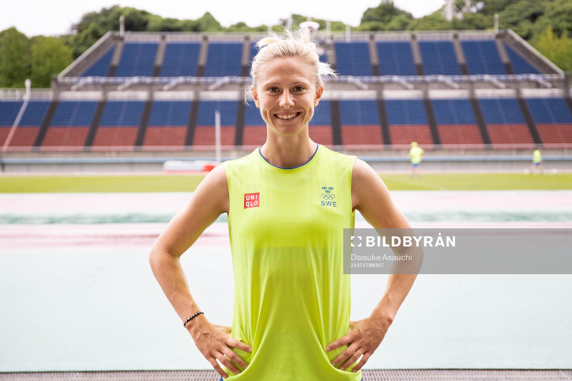 Rebecka Blomqvist of the Swedish national women’s