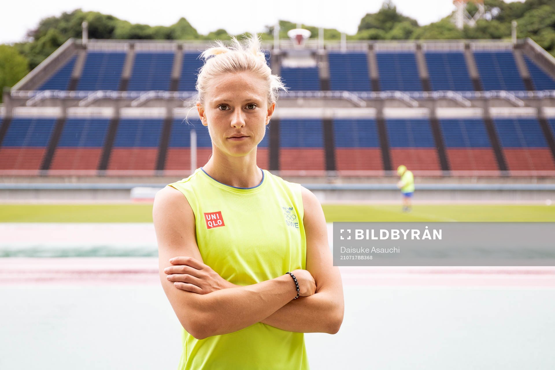 Rebecka Blomqvist of the Swedish national women’s