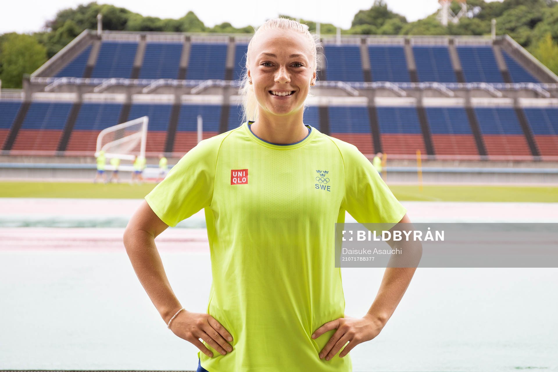 Hanna Bennison of the Swedish national women’s football