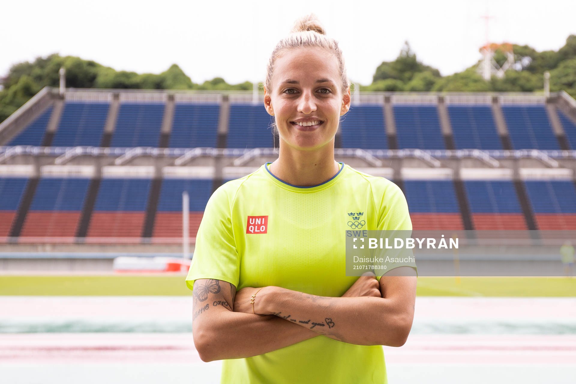 Nathalie Björn of the Swedish national women’s football