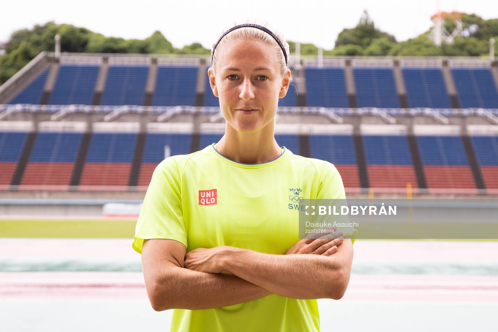 Emma Kullberg of the Swedish national women’s football