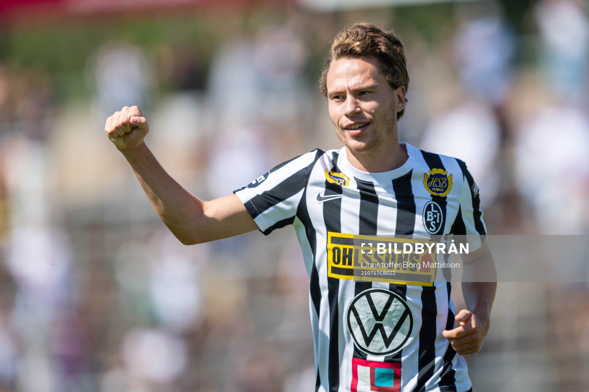 Landskronas Filip Ottosson jublar