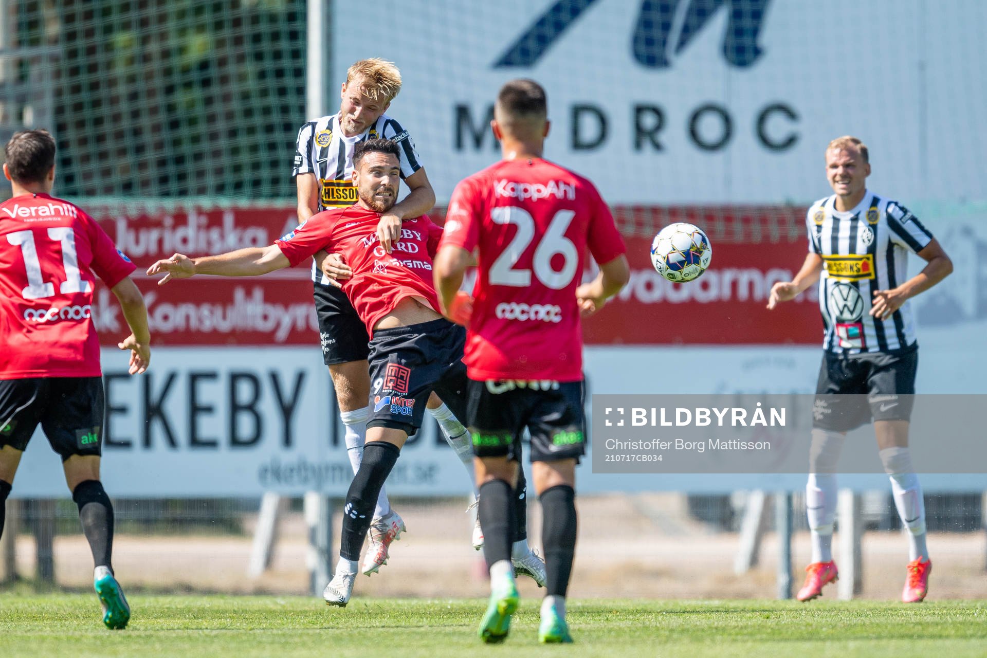 Landskronas Johan Rapp mot Trelleborgs Dzenis Kozica
