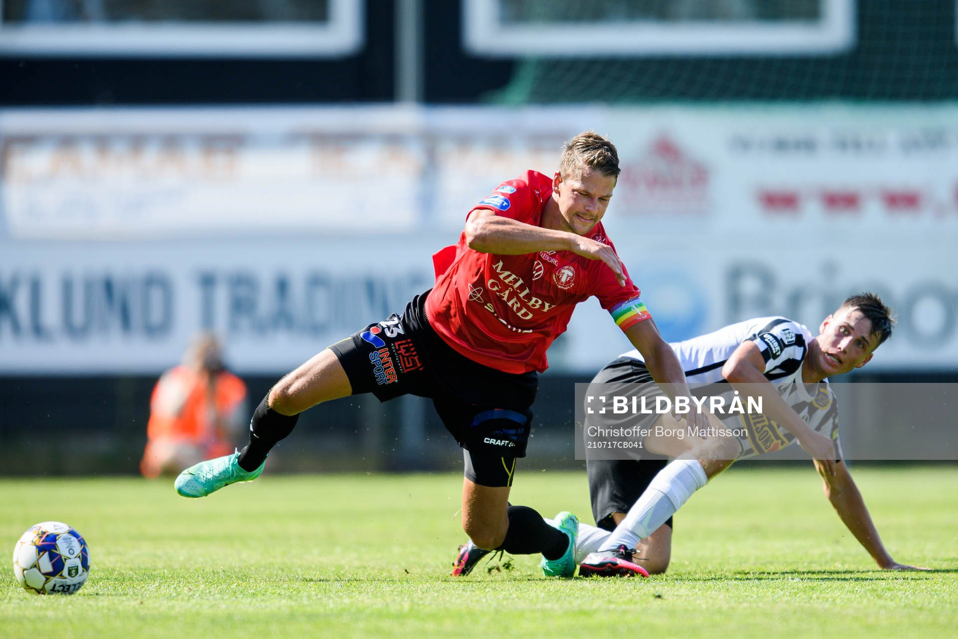 Landskronas Filip Olsson och Trelleborgs Jacob Christiansen